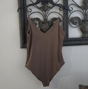 Gaze Chocolate Brown Bodysuit
